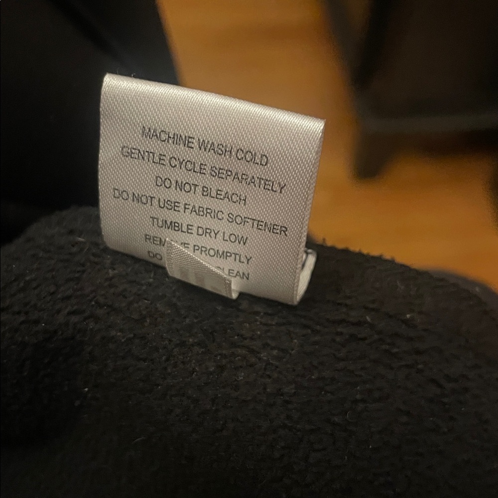 Calvin Klein Black Double-Breasted water resistant Coat - Picture 13 of 14